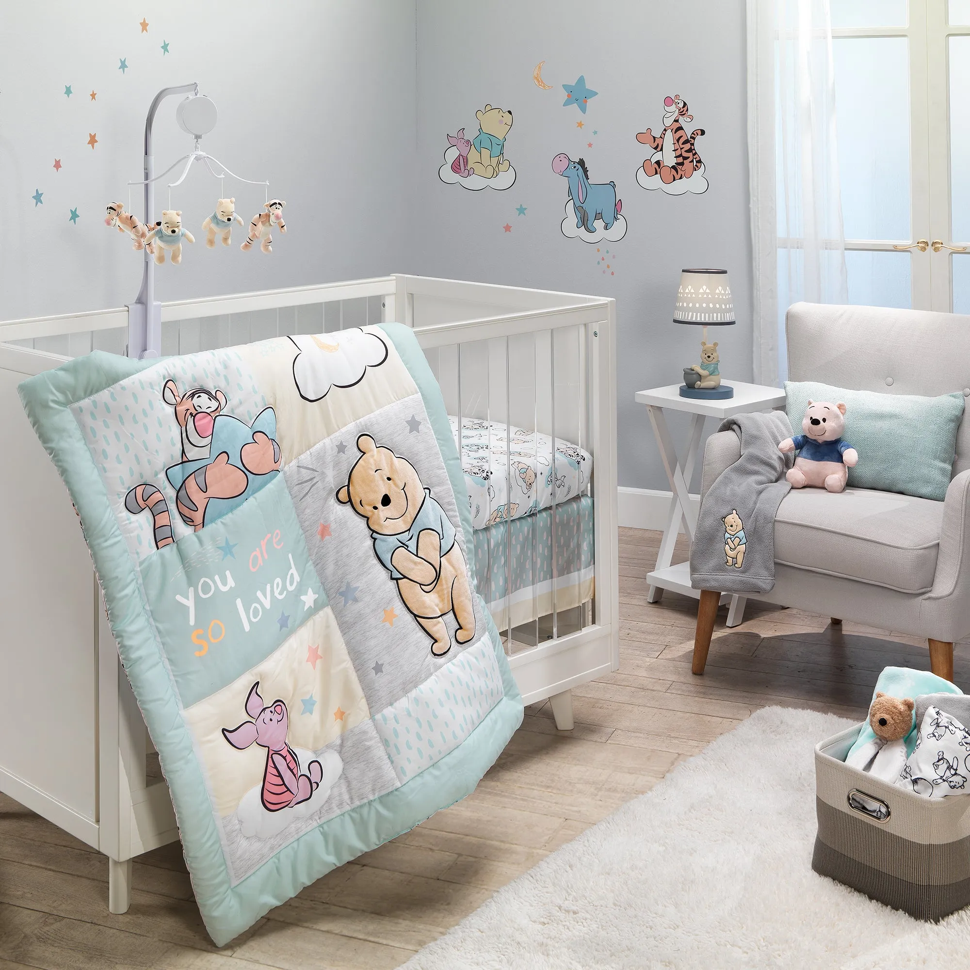 Winnie the Pooh Hugs Baby Blanket
